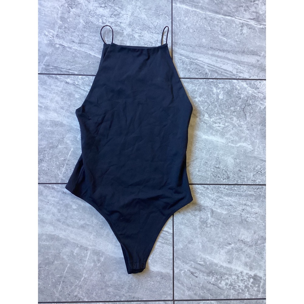 Like New Babaton Black High-Neck Bodysuit